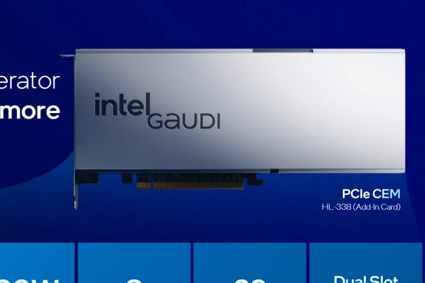 Las Intel Gaudi 3 estarán disponibles en el próximo trimestre