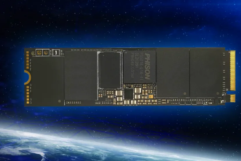 La muestra de la nueva controladora Phison E31 para SSDs PCIe 5.0 se calienta y consume menos que las actuales