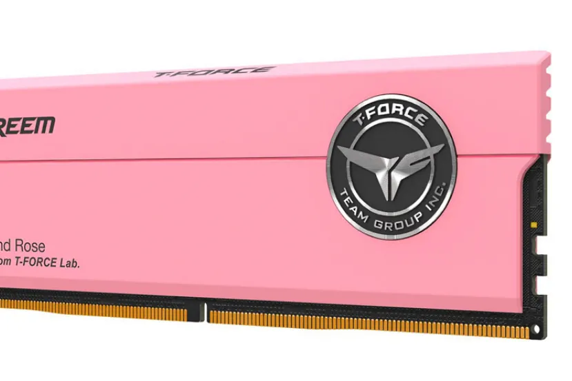 TEAMGROUP launches T-FORCE XTREEM memories in white with RGB and metallic pink