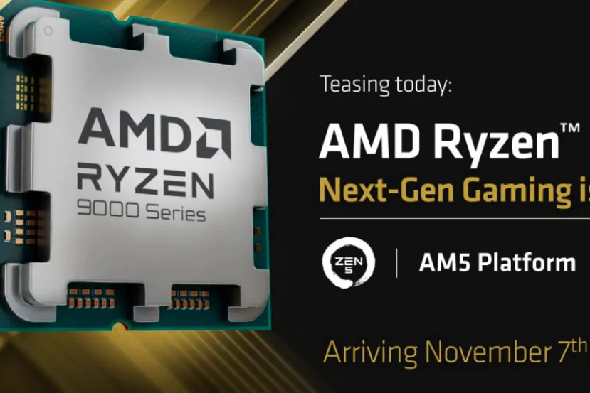 The AMD Ryzen 9000X3D arrive on November 7