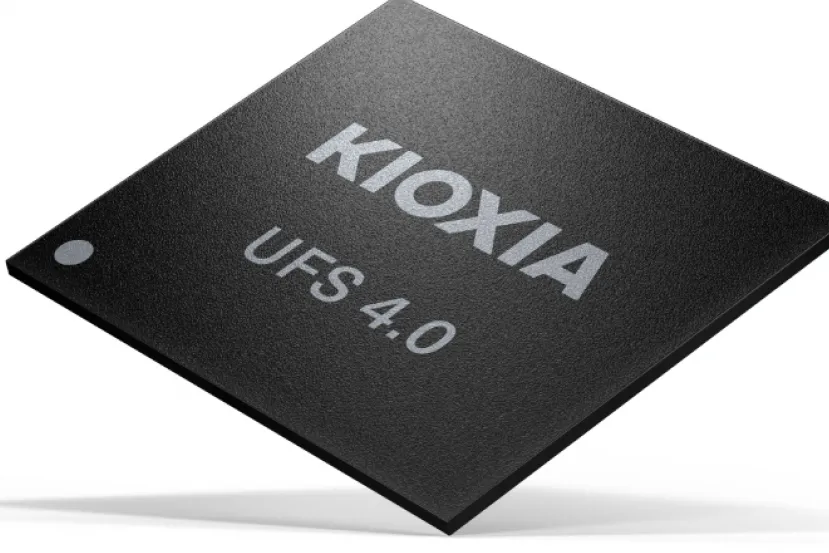 Kioxia's UFS 4.0 memory with QLC cells is now in production