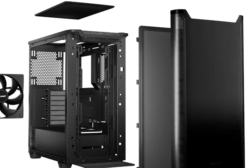 be quiet! announces its line of Pure Base 501 boxes with compact design and without RGB