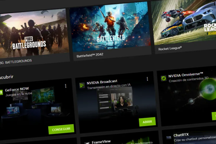 La NVIDIA APP llega en versión final para sustituir a GeForce Experience y al panel de control