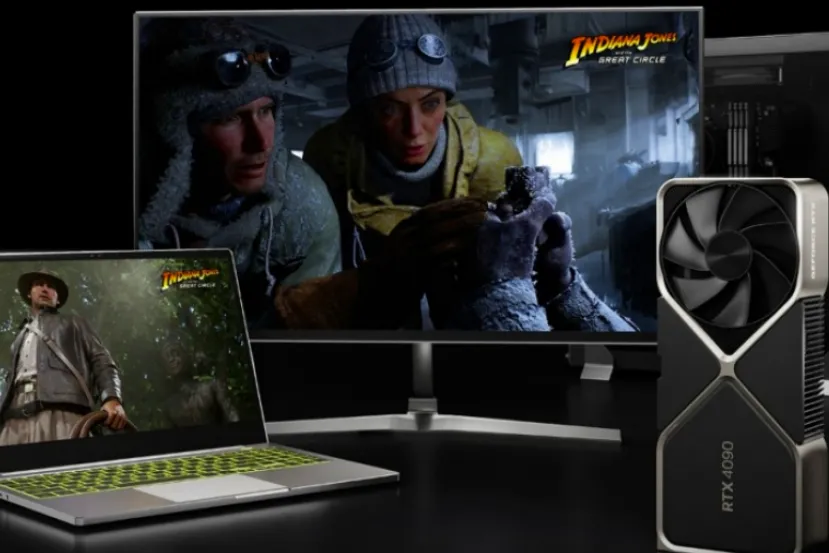 NVIDIA regala el  Indiana Jones y el Gran Círculo por la compra de sus gráficas RTX 40 de gama alta