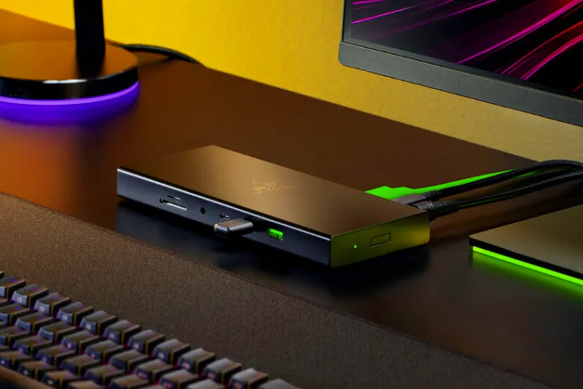 Conectividad USB4 en el nuevo dock de Razer para portátiles y sobremesas