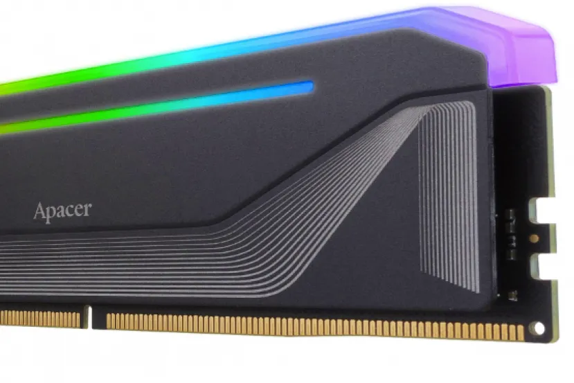 Nuevas memorias DDR5 Apacer NOX RGB con hasta 8.000 MHz