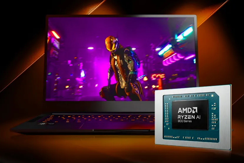 Según AMD, los Ryzen AI 300 obtienen hasta un 75% más de rendimiento en juegos que los Intel Core Ultra 200V