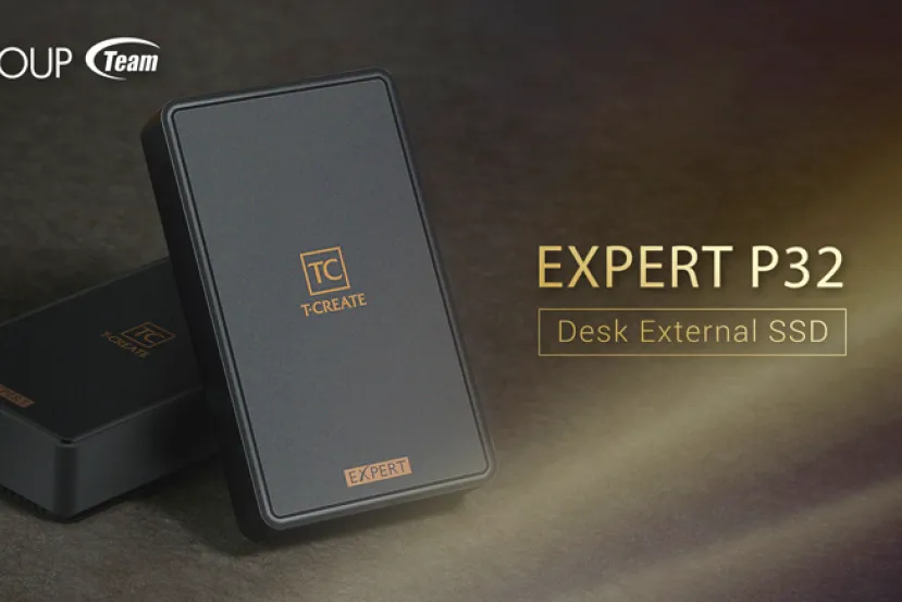 El nuevo disco SSD externo de TEAMGROUP T-CREATE EXPERT P32 ofrece hasta 16 TB y 1.800 MB/s