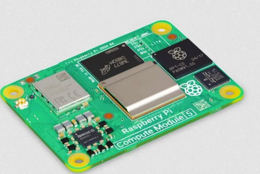 La Raspberry Pi  se vuelve modular con el lanzamiento del nuevo Compute Module 5