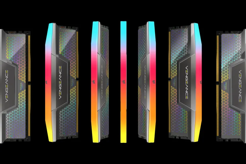 Nueva memoria CORSAIR VENGEANCE DDR5 CUDIMM con hasta 9.200 MT/s e iluminación RGB