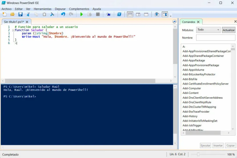 ¿Qué es PowerShell ISE y para qué sirve?