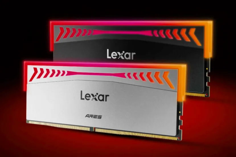 La memoria DDR5 Lexar Ares consigue una velocidad de 6.000 MT/s con latencia CL26