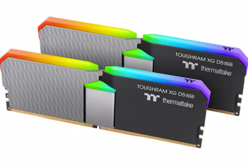 Nuevos módulos DDR5 Thermaltake ToughRAM XG RGB D5 con 7.200 MT/s