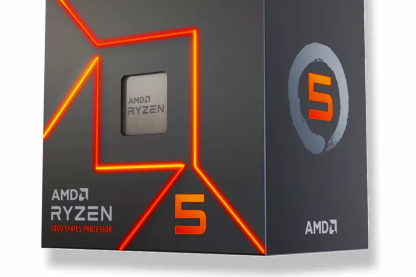 AMD ha lanzado el Ryzen 5 7400F con 6 núcleos, 12 hilos y hasta 4,7 GHz