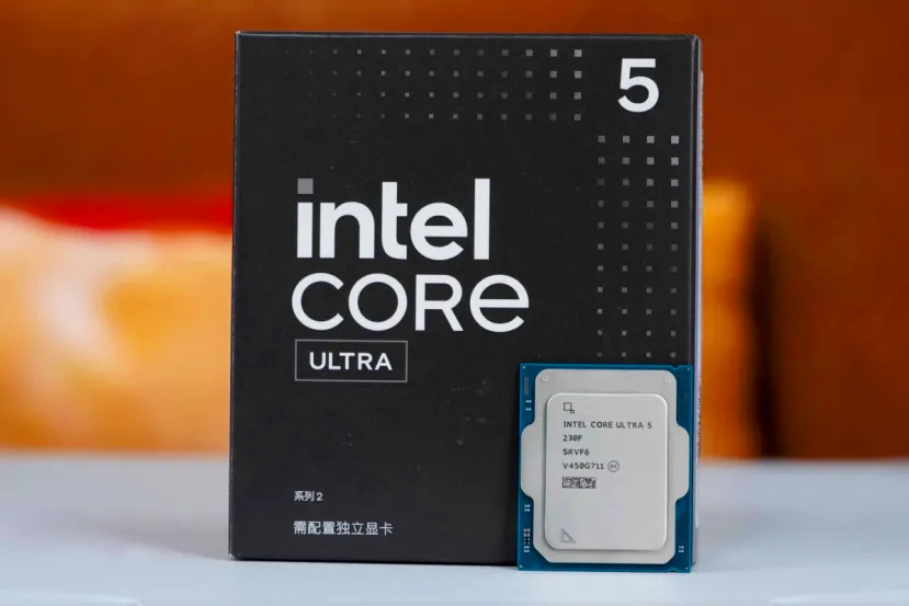 El Intel Core Ultra 5 230F es la CPU exclusiva para China con hasta 5 GHz y diseño exclusivo del IHS