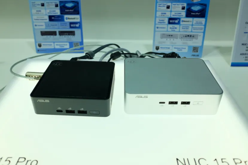 ASUS lanza sus renovados NUC PRO 15 y 15 PLUS basados en ArrowLake