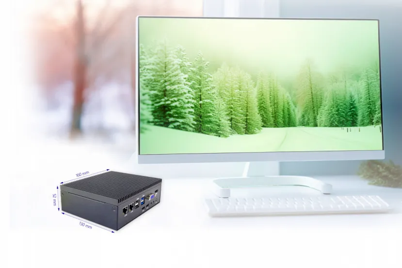 BIOSTAR lanza el miniPC sin ventilador MS-X6413E con CPU Intel Atom de 4 núcleos y 4 puertos COM