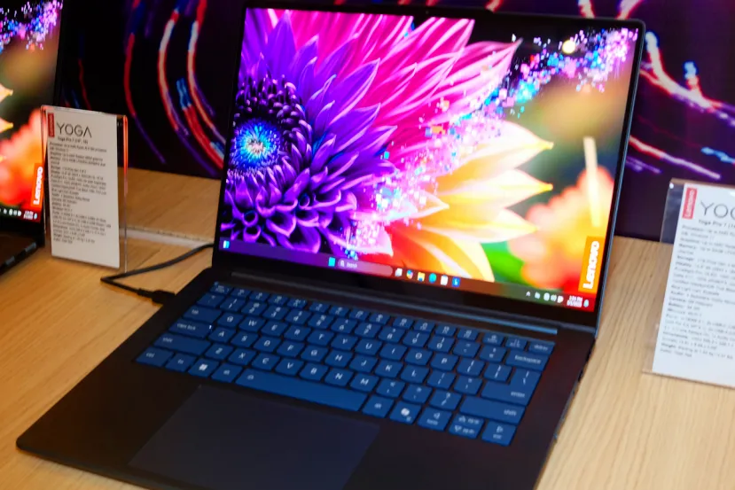 Nuevos portátiles Lenovo Yoga con IA y paneles OLED de alta resolución