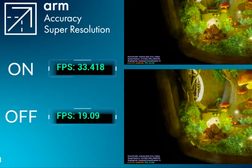 Ya está disponible ASR, la tecnología de escalado de Arm que está basada en AMD FSR 2