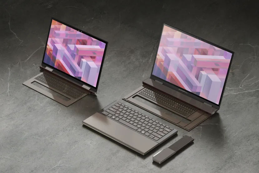 Los portátiles Compal Adapt X ofrecen un diseño modular sencillo con funciones de IA de alto rendimiento