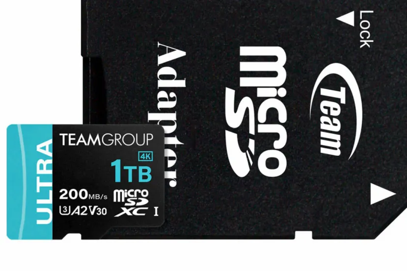 Nuevas tarjetas de memoria Team Group ULTRA microSDXC A2 V30 con hasta 1 TB de capacidad y 200 MB/s