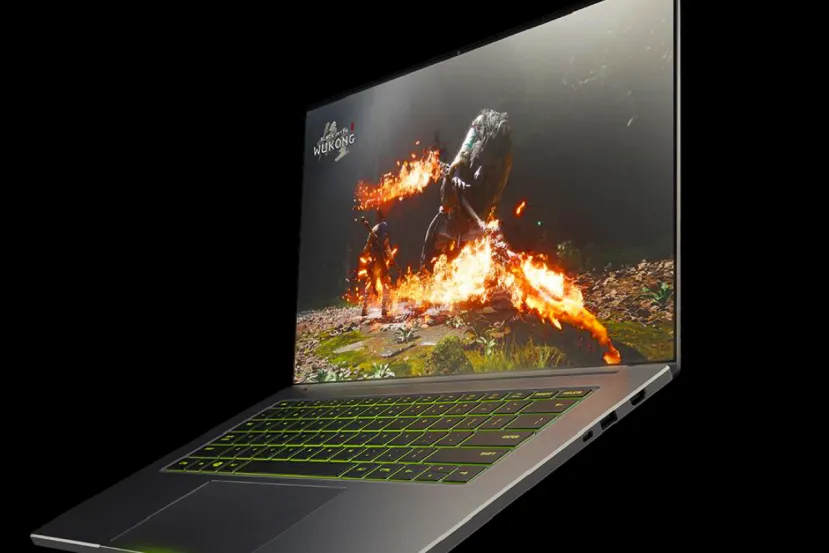 La RTX 5090 para portátiles rinde la mitad que la RTX 5090 para equipos de escritorio