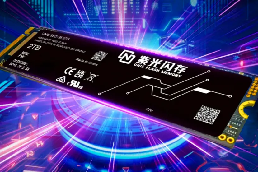 El SSD chino UNIS S5 alcanza los 14,9 GB/s de lectura y 12,9 GB/s de escritura sin DRAM