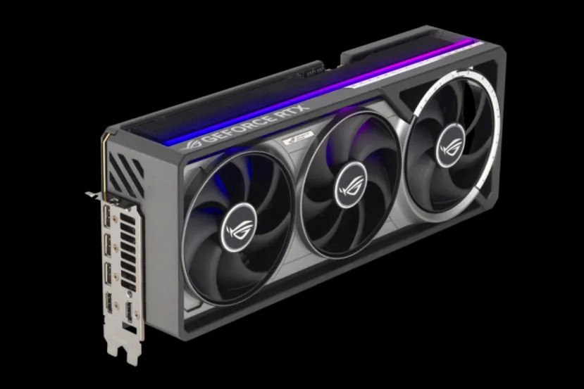 La ASUS RTX 5080 ROG ASTRAL se actualiza para aumentar su TGP hasta los 450W