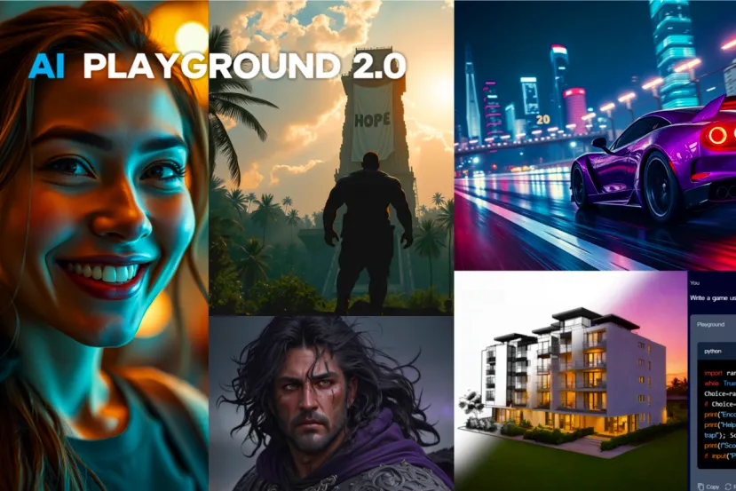 El software para IA generativa de Intel AI Playground se pasa al código libre