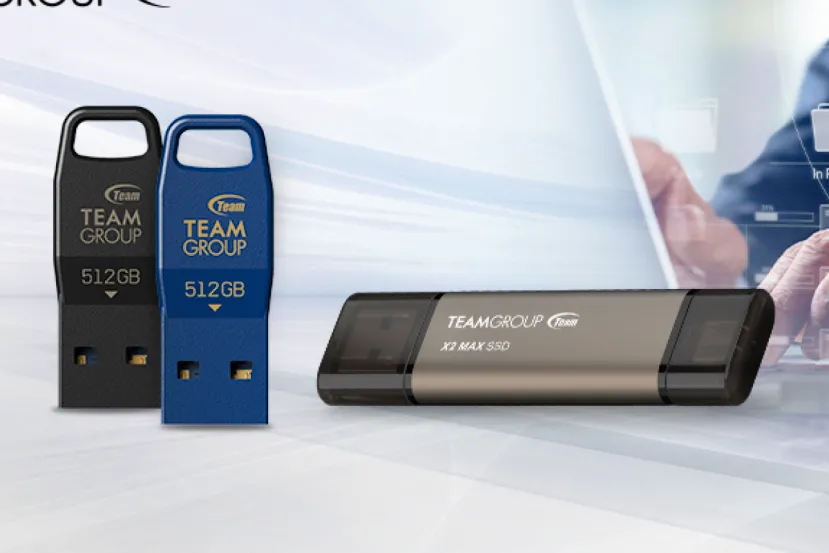 La unidad SSD externa TeamGroup X2 MAX incluye USB-A y USB-C y alcanza los 1.000 MB/s