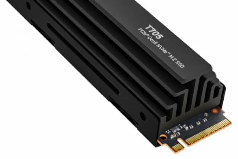Ofertas disponibles Hoy, disco SSD Crucial T705 de 2 TB PCIe 5.0 por 291,88 euros, monitores, cajas y más