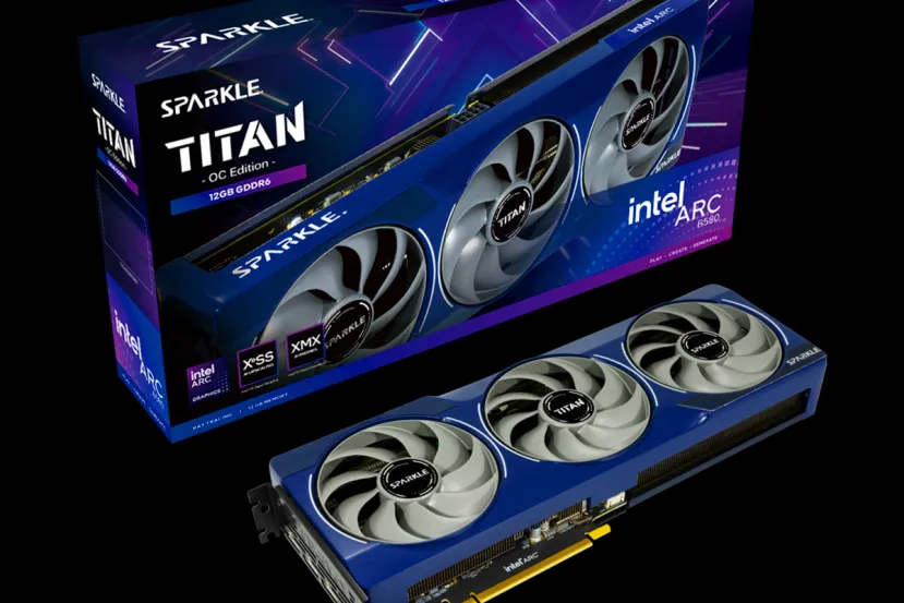 Sparkle alimenta los rumores de un modelo Intel Arc basado en Battlemage con 24 GB de VRAM
