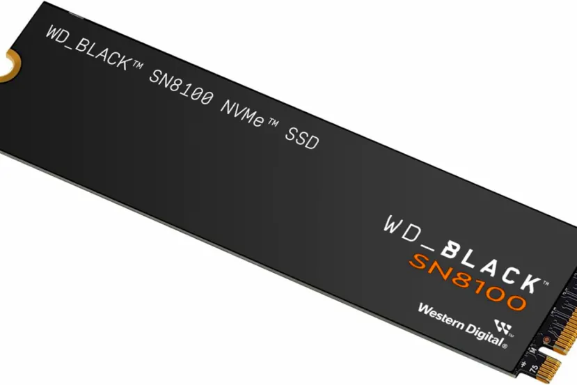 Western Digital presentará en breve el disco SSD SN8100 con hasta 14.900 MB/s de lectura