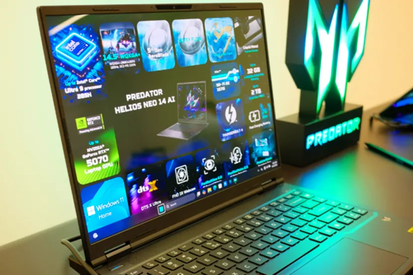 Nuevos Portátiles Acer con Copilot+ PC y modelos Predator y Nitro con RTX 50 al detalle
