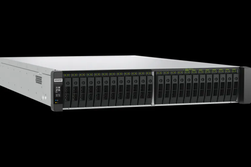 Hasta 24 discos SSD, 4 ranuras PCIe 4.0 y doble procesador Xeon Silver en el NAS QNAP TDS-h2489FU R2