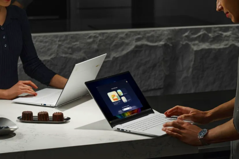 El ACER Swift Edge 14 AI es el primer portátil del mundo con recubrimiento Gorilla Mate Pro para evitar brillos en su panel táctil OLED