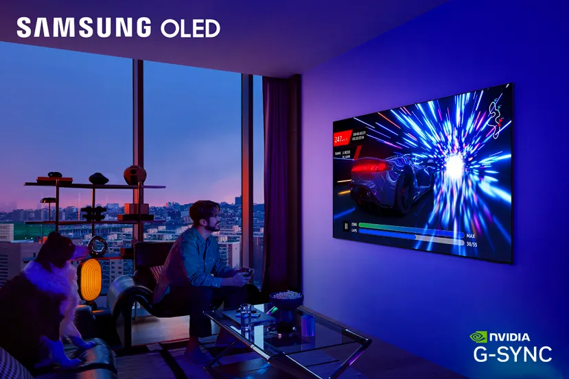 Samsung introduce compatibilidad con NVIDIA G-Sync en sus televisores OLED 2025