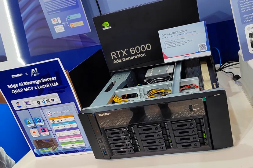 QNAP presenta el QAI-H1290FX-A6000 con AMD EPYC y NVIDIA RTX 6000 para IA
