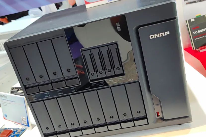 El QNAP TVS-AIh1688ATX es el primer NAS con procesadores Intel Core Ultra "Arrow Lake"