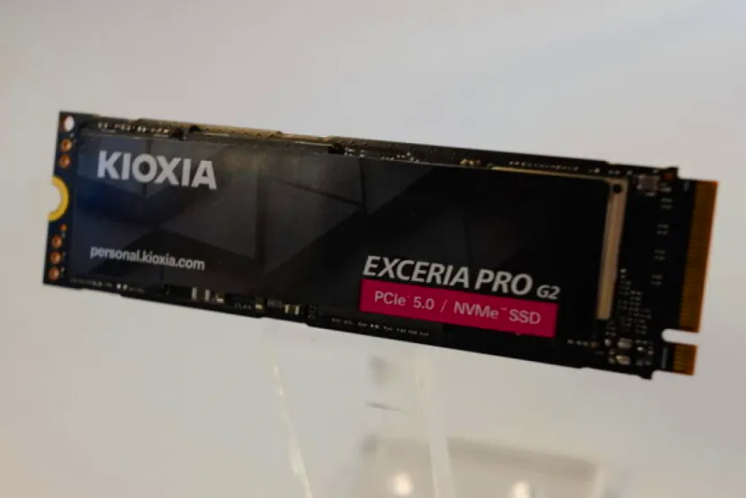 KIOXIA trabaja en su SSD PCIe Gen 5 EXCERIA PRO G2 con velocidades de 14 GB/s