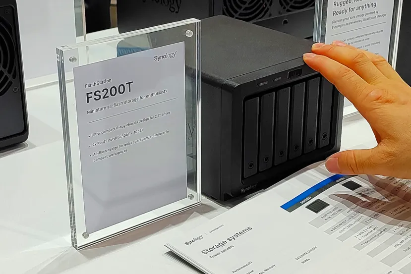 El Synology FlashStation FS200T es otra de las sorpresas de la marca en Computex