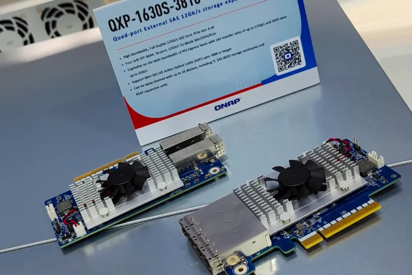 Nuevas tarjetas de expansión de QNAP con conectividad 100 GbE, SAS y un modelo externo USB4 con 25GbE