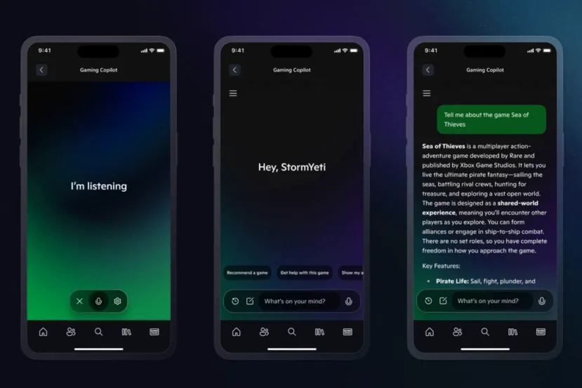 Microsoft lanza "Copilot for Gaming" en smartphones, un asistente de IA enfocado a juegos