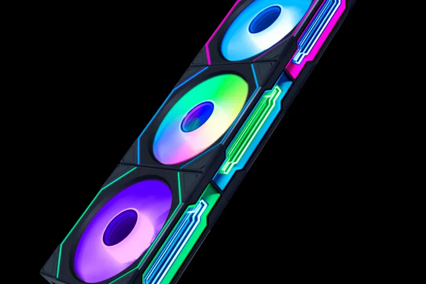 Los ventiladores inalámbricos Lian Li UNI FAN SL-INFINITY pueden modificar su velocidad de giro e iluminación RGB sin cables