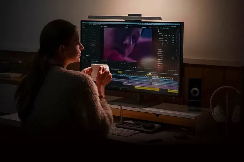 Nueva barra de luz para monitores de BenQ que ayuda a reducir la fatiga visual y el cansancio