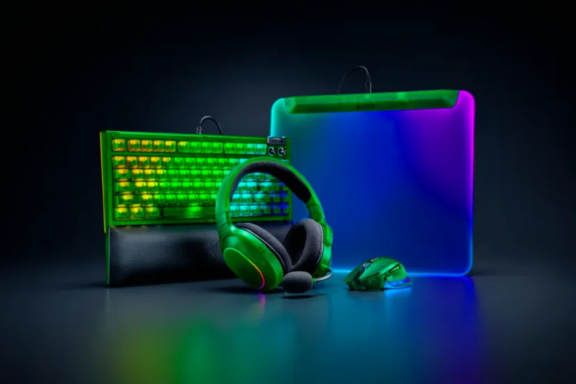 La nueva gama Razer Phantom añade carcasas translúcidas y efectos de iluminación RGB a los accesorios gaming