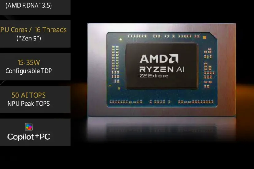 AMD añade Inteligencia Artificial al Ryzen Z2 Extreme y ofrece una alternativa económica con el Ryzen Z2 A