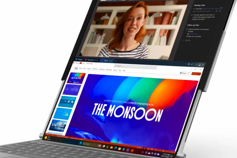 El primer portátil con pantalla enrollable se pone a la venta por 3.500 Dólares. Llega el Lenovo ThinkBook Plus Gen 6 Rollable