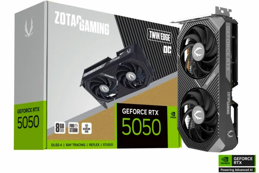 ZOTAC GAMING lanza nuevas tarjetas gráficas GeForce RTX 5050 con velocidades overclock de 2602 MHz