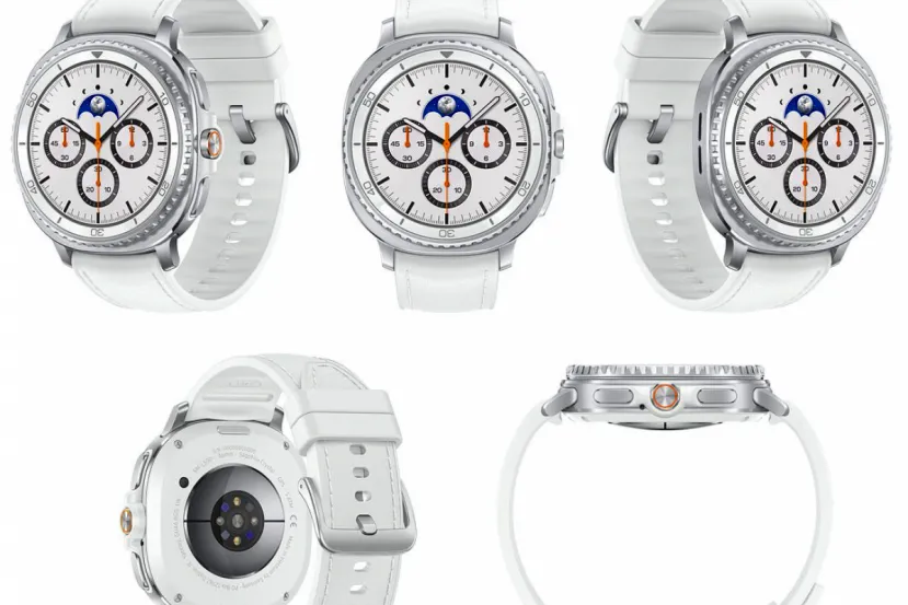 Se dejan ver en detalle los rediseñados Samsung Galaxy Watch 8 con un aspecto similar al del Galaxy Watch Ultra